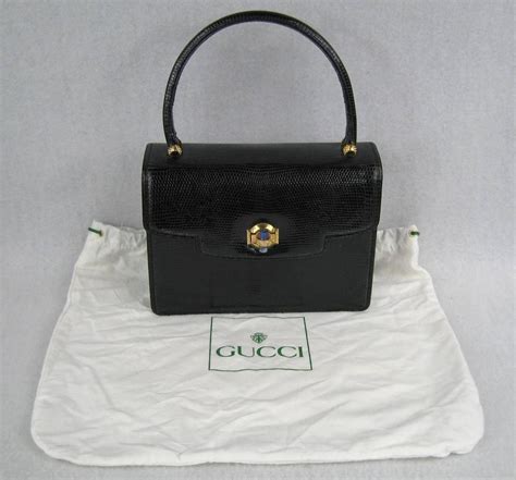 vintage black gucci purse